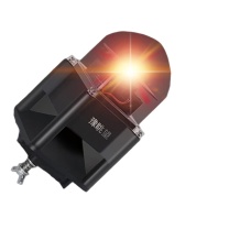 豫眺望 光感强音警示灯 YTW-04A 5W IP65 DC1.8V 3500K (黑色)