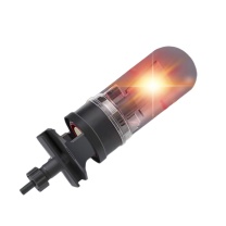 豫眺望 光感强音警示灯 YTW-02A 5W IP65 DC1.8V 3500K (黑色)