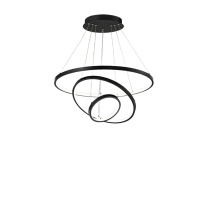 雷士照明 NVC 吊灯 EXDN9026 LED 单色白光 70W 黑色 开关式 10~15㎡ 2.5~2.7m(含) 亚克力 (黑色)