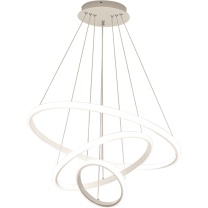 箭牌 吊灯 JP1XD0106469 LED 自然光 60W 白色 开关式 10~15㎡ 2.5~2.7m(含) 亚克力 硅胶 铁艺 (白色)
