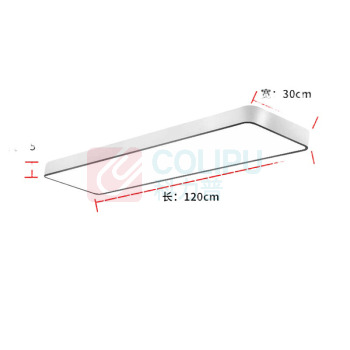 马沃斯 吊灯 LED 单色白光 60W 白色 开关式 10~20㎡(含) ≤2.5m 亚克力 (白色)
