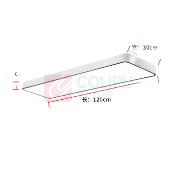 马沃斯 吊灯 LED 单色暖光 72W 白色 开关式 10~20㎡(含) ≤2.5m 亚克力 (白色)