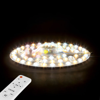 爱迪普森 IDEAPOST led灯芯吸顶灯改造灯盘 灯板圆形灯管 XMT12-12W-6500K