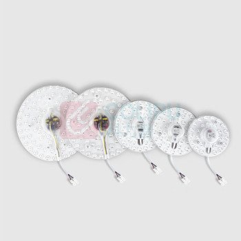 爱迪普森 IDEAPOST led灯芯吸顶灯改造灯盘 灯板圆形灯管 XMT12-12W-6500K
