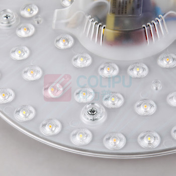 爱迪普森 IDEAPOST led灯芯吸顶灯改造灯盘 灯板圆形灯管 XMT12-12W-6500K