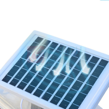 齐鲁安然 太阳能爆闪灯LED警示灯施工路障红蓝信号灯铝壳+支架 双面四灯款 800米警示距离 (红蓝)