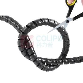 鲁橙 缠绕管理线器 LC062501 25mm*1m/根 (黑色)