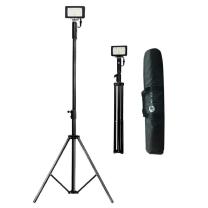 凯瑞 全景移动照明灯 KLF716 18.8V/10A 30W/80W IP65 3.5kg 超强光4H/强光8H/工作光16H 收纳尺寸1050*160*100mm 最大升起高度2450mm