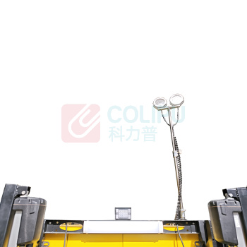 惠乐为 应急发电照明装置 HLS20100K 220VAC 3*30W IP65 升降高度2.2m 发电机 (黄色)
