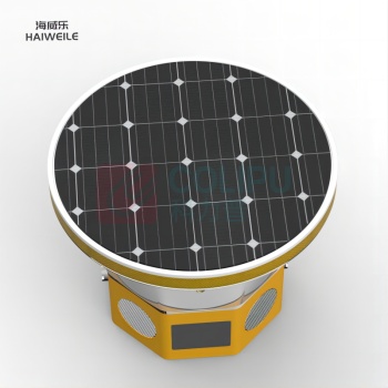 海威乐 标志灯 HWL-0215 3.7V 0.5w IP66 1hZ LED (黄色+黑色)