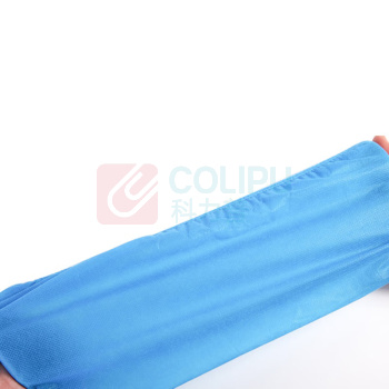 鲁橙 无纺布一次性鞋套 LC0910Z 均码 (蓝色) 10只/包