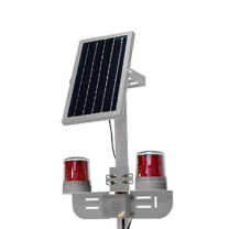 尚为 SEVA 太阳能声光报警器 SZSW2731 2*0.5W 3.7V 续航时间≥50h IP65 红光 LED(含立杆) (银色)