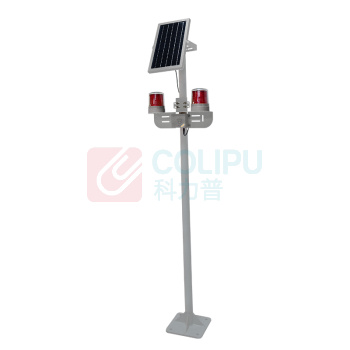 尚为 SEVA 太阳能声光报警器 SZSW2731 2*0.5W 3.7V 续航时间≥50h IP65 红光 LED(含立杆) (银色)