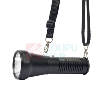 通明 高射程防爆电筒 BW7100B 10W IP67 ExdⅡCT6Gb DC3.7V 6000K 强光4h、工作光10h (黑色)