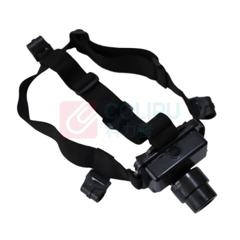 赛时工控 SHSSGK 微型防爆头灯 SKSZD8-5102 DC3.7V 3W IP65 强光4h工作光8h 白光 LED 色温5500k (黑色)
