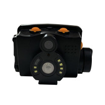 劲荣 JINGRONG 微型防爆头灯 BOS6117-S 3W EX ib IIC T4 Gb DC3.7V 6500K IP66 (黑色)