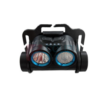 明特佳 MINGTEJIA LED双头防爆头灯 MTJ-BTG7103 6W (黑色) IP66 续航时间≥16h DC3.7V 5700K ExibIICT4Gb