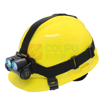 明特佳 MINGTEJIA LED双头防爆头灯 MTJ-BTG7103 6W (黑色) IP66 续航时间≥16h DC3.7V 5700K ExibIICT4Gb
