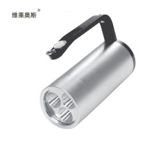 维莱奥斯 手提式防爆探照灯 ST4001 3*3W 6000-7000K IP68 续航≥7h/≥13h 14.8V 白光 (银色)