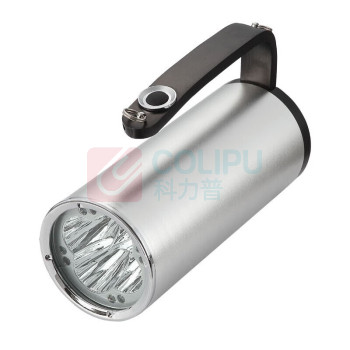 赛时工控 SHSSGK 手提式防爆探照灯 SKSZD8-6107 9W (银色) DC11.1V IP68 强光8h 工作光16h 频闪32h 白光LED 色温6500k