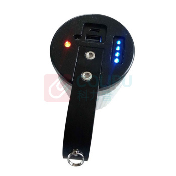赛时工控 SHSSGK 手提式防爆探照灯 SKSZD8-6107 9W (银色) DC11.1V IP68 强光8h 工作光16h 频闪32h 白光LED 色温6500k