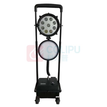 LHDQ 领航电器 固态防爆泛光工作灯 BZ5300G 45W (黑色) 电压:DC14.8V 色温:6000K 续航时间:12h强光/30h工作光 防护等级IP65 防爆标志:ExedⅡCT6