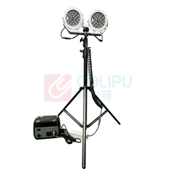 惠乐为 移动灯 LB6006H-600 220VAC 2*60W IP66 LED 电池供电 (黑色)