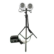 惠乐为 移动灯 LB6006H-600 220VAC 2*60W IP66 LED 电池供电 (黑色)