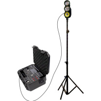惠乐为 移动电源灯 HDW101 3.7VDC 25W IP44 LED 电池供电 (黑色)