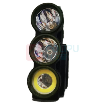 惠乐为 移动电源灯 HDW101 3.7VDC 25W IP44 LED 电池供电 (黑色)