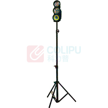 惠乐为 移动电源灯 HDW101 3.7VDC 25W IP44 LED 电池供电 (黑色)