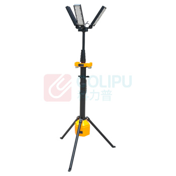 凯瑞 手提式移动 工作灯 KLF7162 全景移动 22.2VDC 180W 6000K LED IP66 电池供电 举升高度4米 强光6h 工作光12h (黄色)