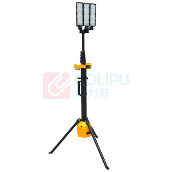 凯瑞 手提式移动 工作灯 KLF7162 全景移动 22.2VDC 180W 6000K LED IP66 电池供电 举升高度4米 强光6h 工作光12h (黄色)