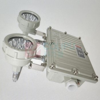 奔冲 防爆应急灯 BC337 2x5W AC220V IP65 6000K 90分钟 防爆等级Exd IICT6 LED (灰色)