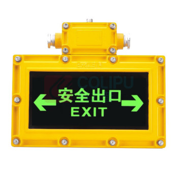 明特佳 MINGTEJIA 左右方向LED防爆标志灯 MTJ-FYD2002 3W (黄色) IP66 续航时间≥90mim AC220V 5700K ExdeIICT6Gb