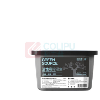 绿之源 GREEN SOURCE 活性炭除湿盒 Z-1493 500ml/盒*6盒 室内干燥剂回南天除湿袋防潮剂除湿桶
