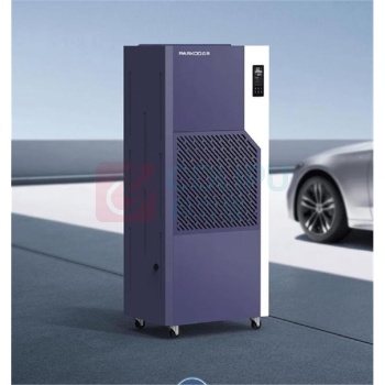 百奥 PARKOO 工业除湿机 CF-E12S 除湿量:12kg/h 、288L/天,适用于350-400㎡ 含上门安装人工费用、线管辅材配件费用、定做固定底架、定期上门维保