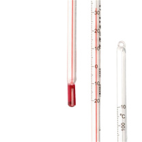 匡建仪表 玻璃温度计 -20~110℃ 五支装