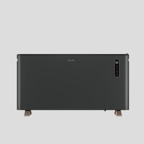 夏普 SHARP 石墨烯取暖器 HX-CR2228B-W 2800W 升级款5D焰火+语音+双石墨烯 适用面积:25㎡以上