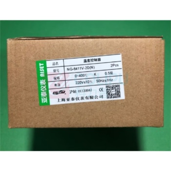 上海亚泰 温控器 NG-6401V-2(N)K 400℃