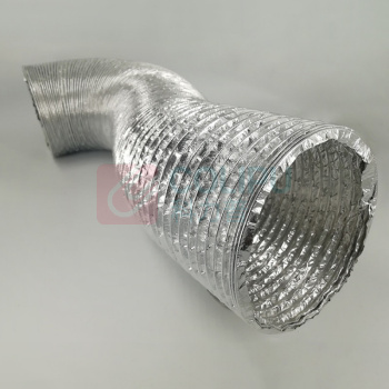 比一比 玻纤铝箔复合管PVC双层伸缩软管风管 200mm 10m