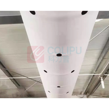 标阜 布袋风管 400mm直径 带2.5cm厚保温棉 双面A2