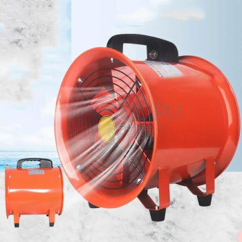 弘科 便携手提式防爆轴流风机 BSFT-400_220V 排烟换气通风机