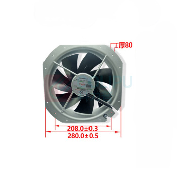 如迪 250FZY8-S工频轴流风机 AC380V/100W