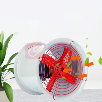 弘科 轴流通风机 BT35-11 No4 2900r/min 1.1kW 220V 碳钢 防爆
