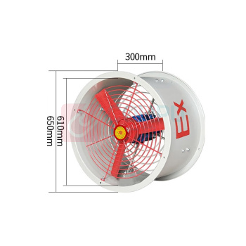 弘科 防爆轴流风机 CBF-600 管道式380V