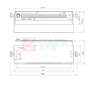Tronovo 卧式离子风机 TR7045B (加宽型)