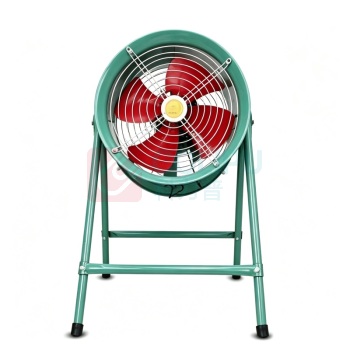弘科 SF轴流风机 强力低噪音排烟风扇 工业管道通风 SF5-4 750W 岗位式220V
