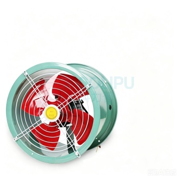 弘科 SF轴流风机 强力低噪音排烟风扇 工业管道通风 SF3-2 370W管道式220V