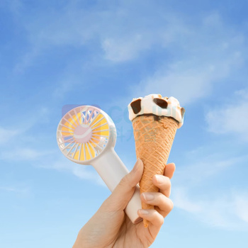 几素 迷你手持风扇 Handheld Fan Life1(FA20) 2000mAh (白)